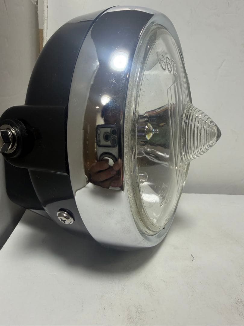 超激レア 初期 当時物マーシャルデベソMARCHAL662/762ヘッドライト