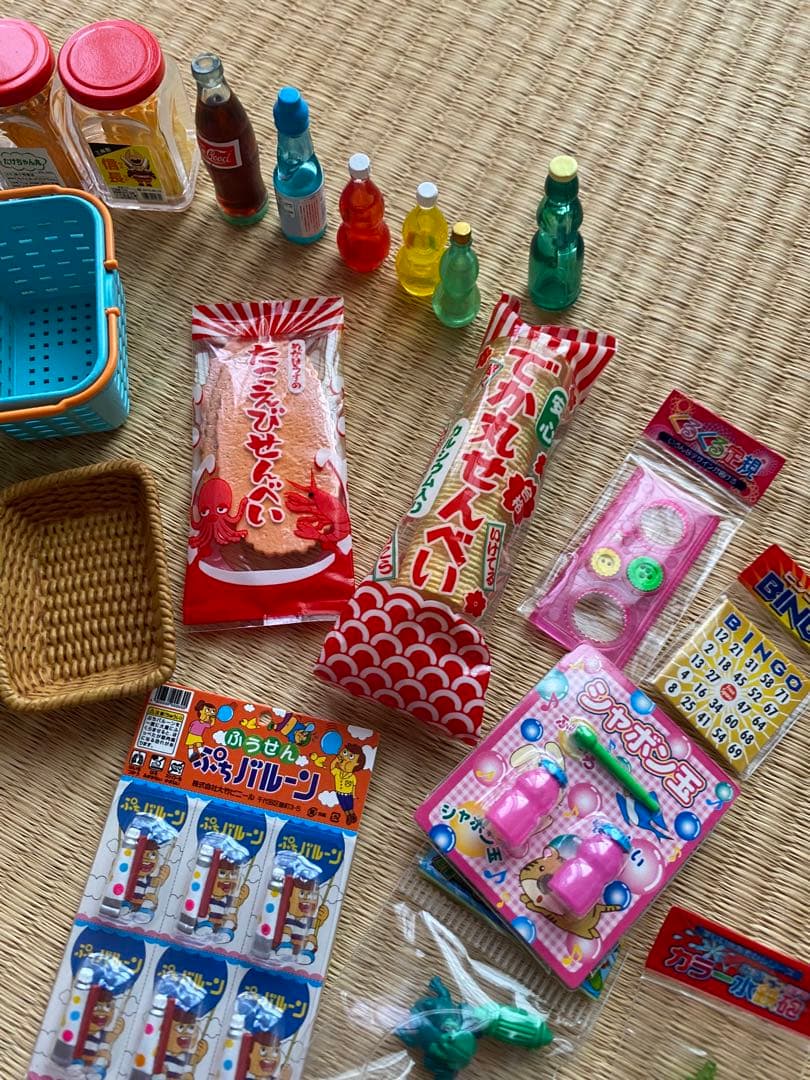 ⑨ ぷちサンプル ぷち駄菓子屋さん リーメント ミニチュア - メルカリ