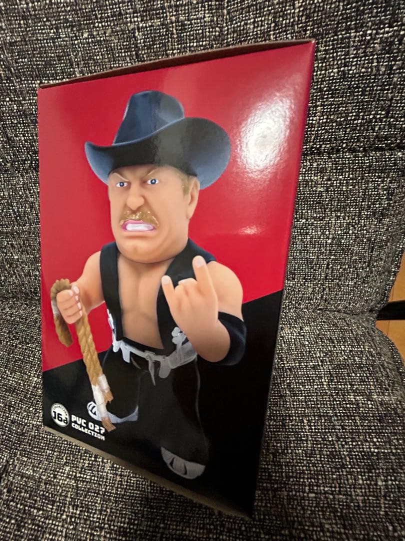 絶版の黒16dソフビコレクション☆不沈艦スタン・ハンセン（黒