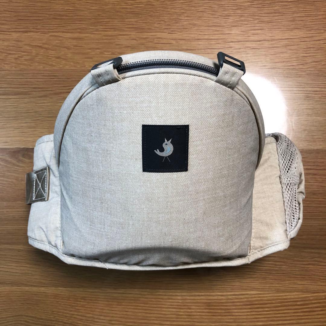 POGNAE ポグネー 抱っこ紐 MAXB デニムベージュ ベビー・キッズ 外出