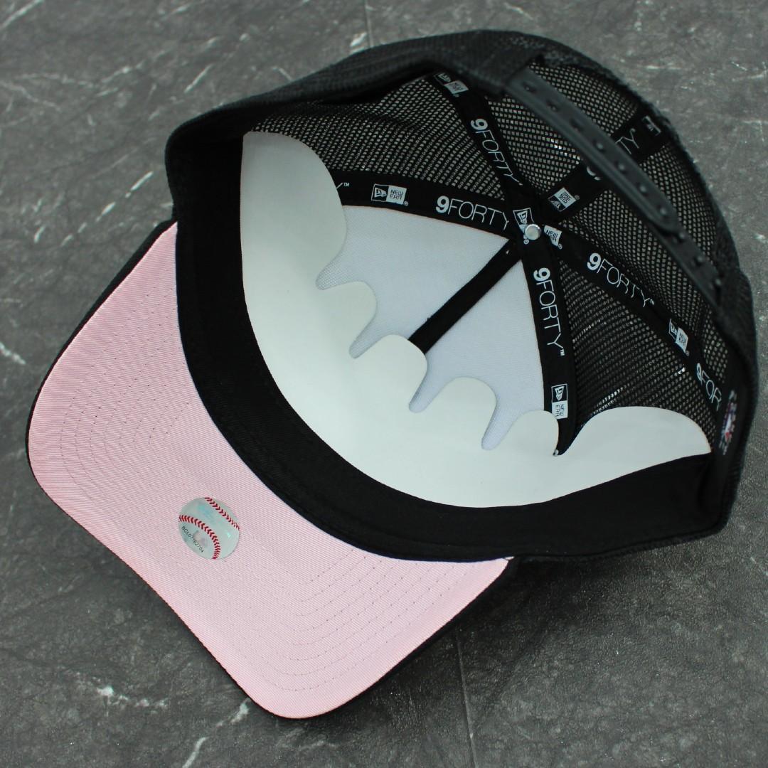 訳あり NEW ERA LA ドジャース ローズ メッシュキャップ 海外モデル