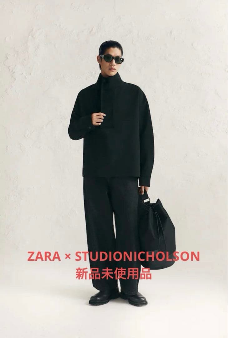 ZARA × STUDIONICHOLSON カンガルーポケットシャツジャケット 中古・古着通販】ZARA (ザラ) STUDIO NICHOLSON (スタジオ ニコルソン