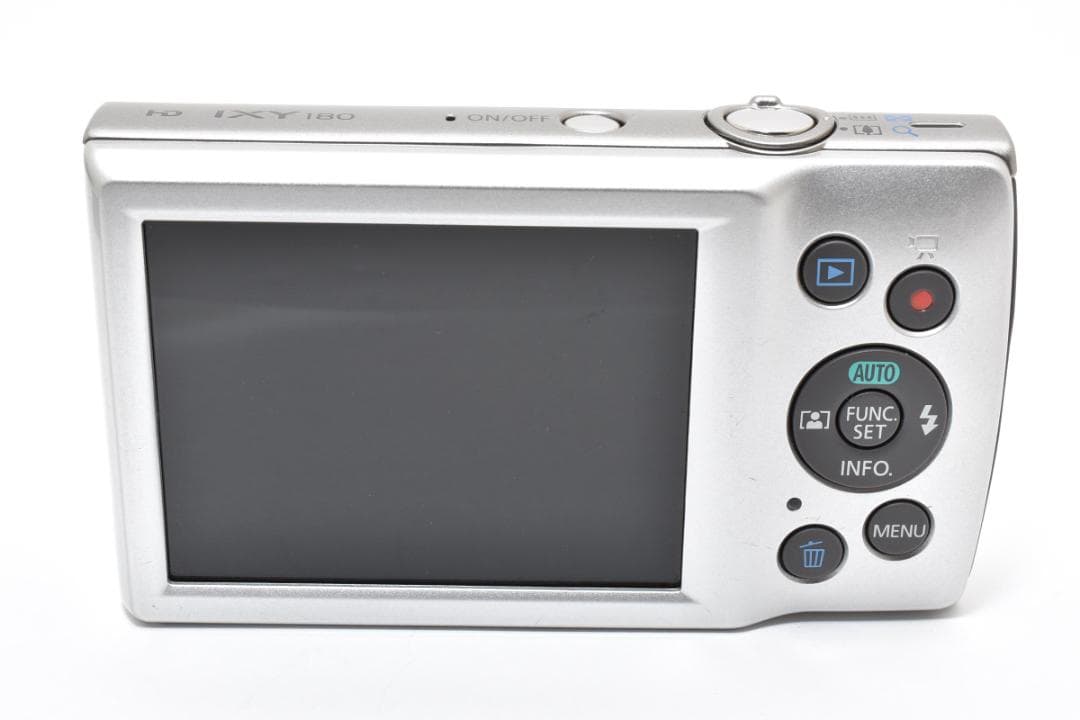キヤノン　Canon IXY 180 シルバー 《元箱付属・動作確認済み》