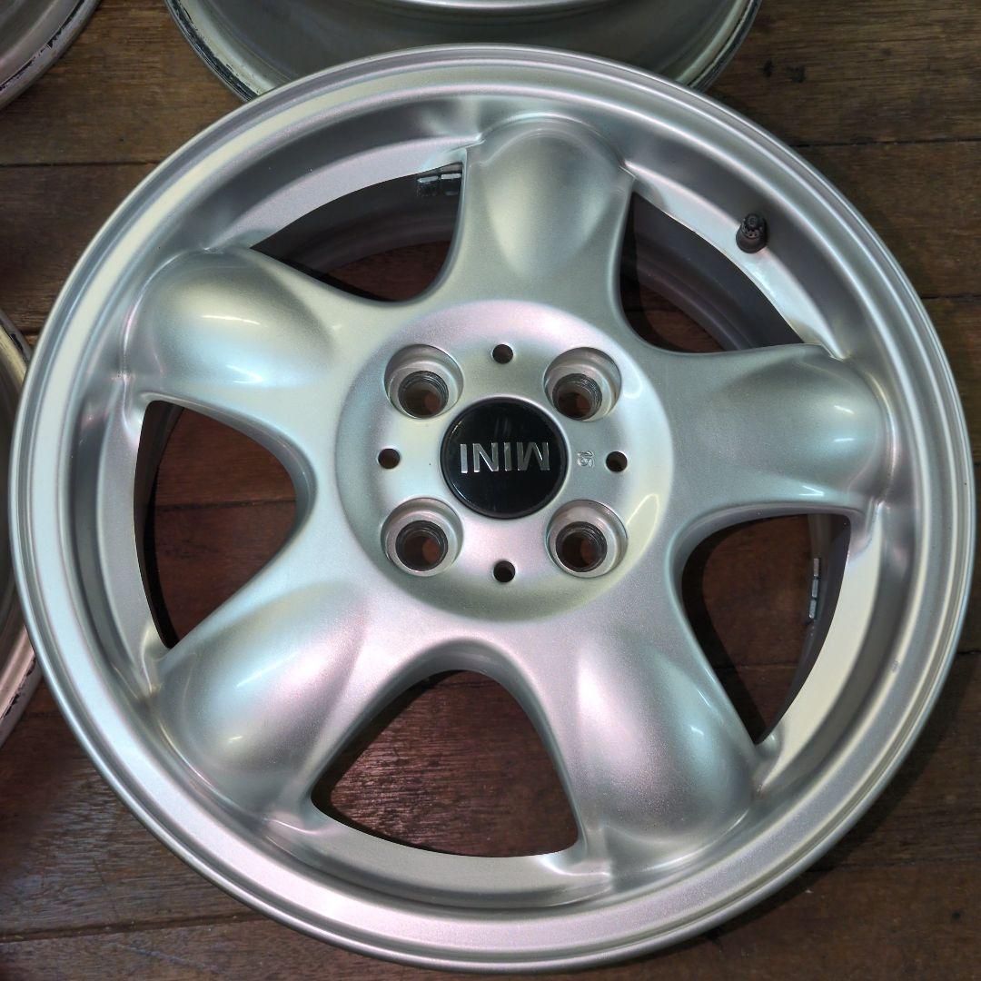 芝*様 送料込　美品　MINI用　純正アルミ　15×5.5J　4本　ローバーミニ