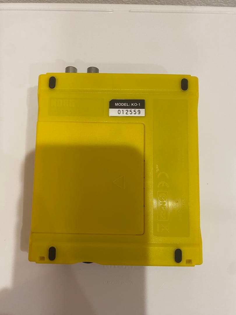 KORG KAOSSILATOR KO-1 シルバー/イエロー ACアダプター