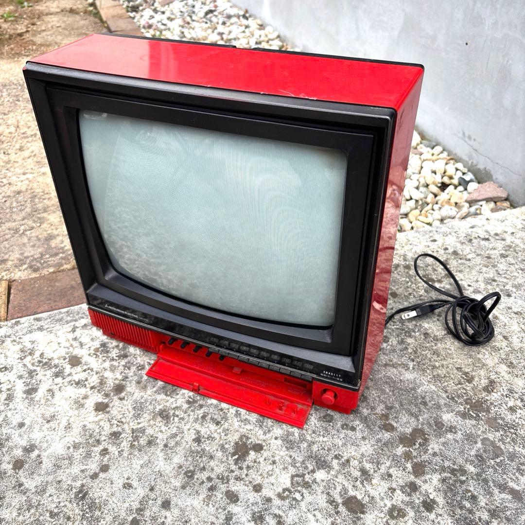 MITSUBISHI ブラウン管 カラーテレビ 昭和レトロ - メルカリ