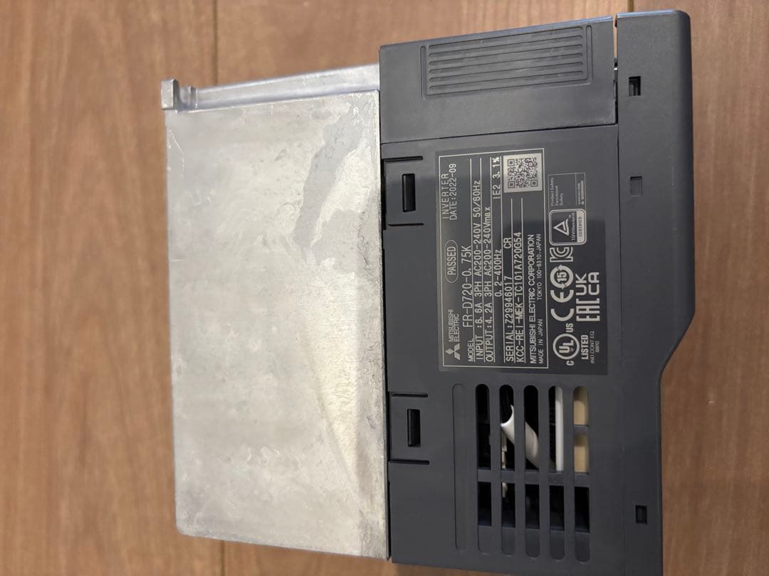 その他 FR-D720-0.75K 三菱電機（MITSUBISHI ELECTRIC） FR-D720-0.75K (簡単・パワフル小型