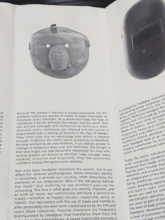 MOMAModern Masks and Helmets 展覧会カタログ - メルカリ