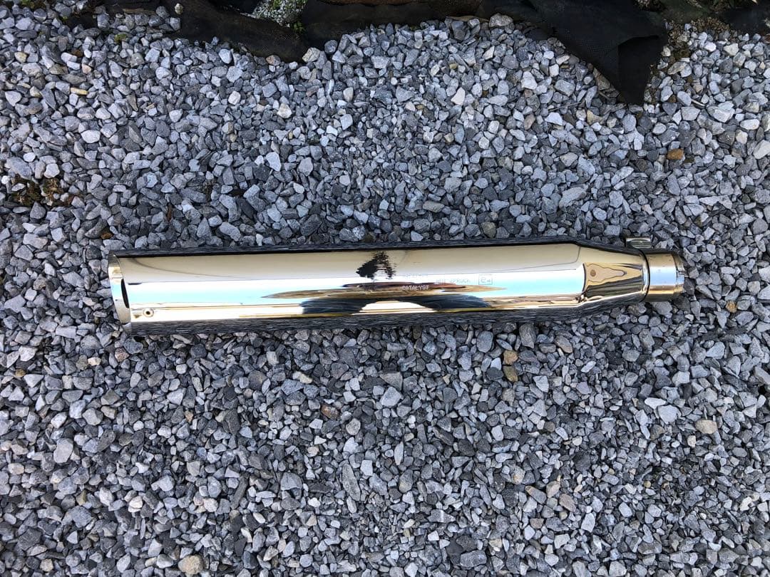 ハーレー ソフテイル純正スリップオン サイレンサー マフラー 64727-08