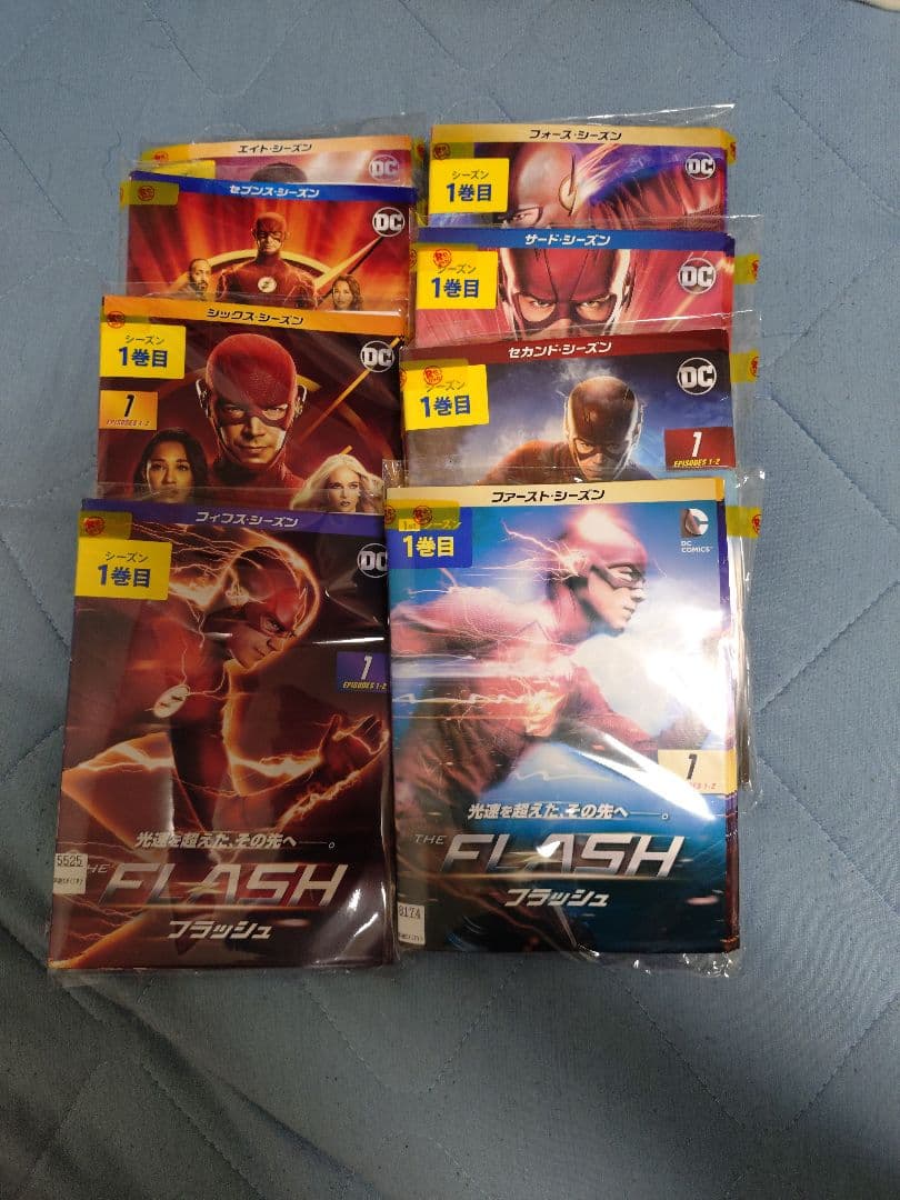 THE FLASH TVドラマ版 全シリーズ レンタル使用済品 THE FLASH／フラッシュ ＜エイト・シーズン＞ | 宅配DVD