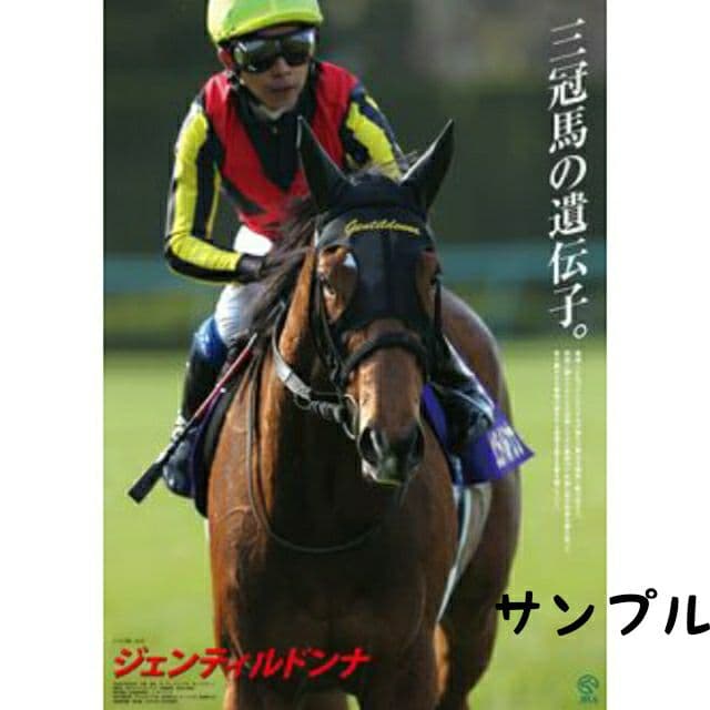 ヒーロー列伝ポスター ジェンティルドンナ JRAポスター - メルカリ