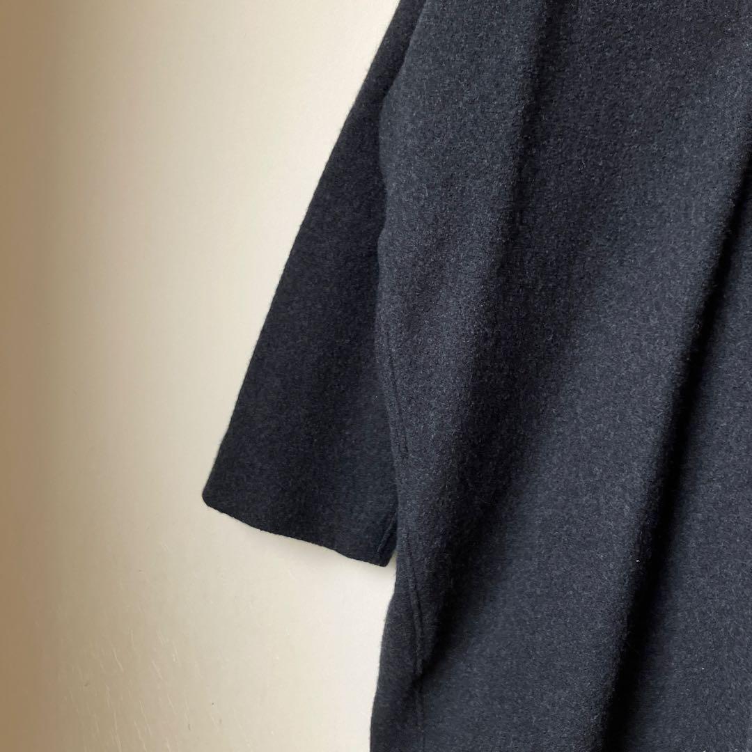 evam eva プレスウールフーデッドコート ヨーガンレール 中川政七商店