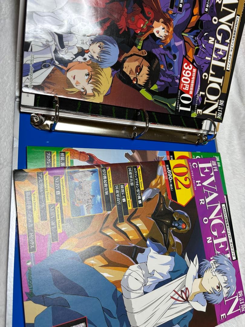 EVANGELION CHRONICLE エヴァンゲリオン 大型バインダー - メルカリ