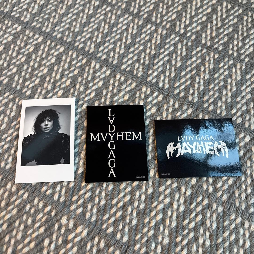 新品未使用 レディーガガ lady Gaga メイヘム購入特典カード