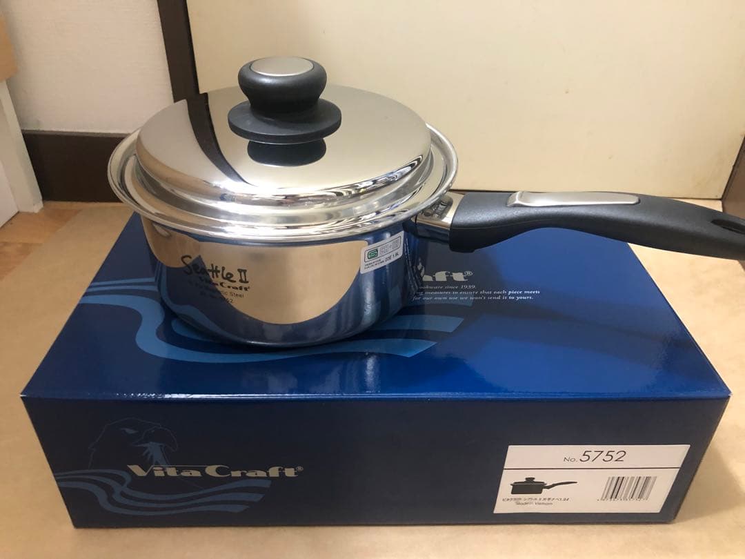 未使用　ビタクラフト　シアトルⅡ No.5752 片手鍋　1.9L