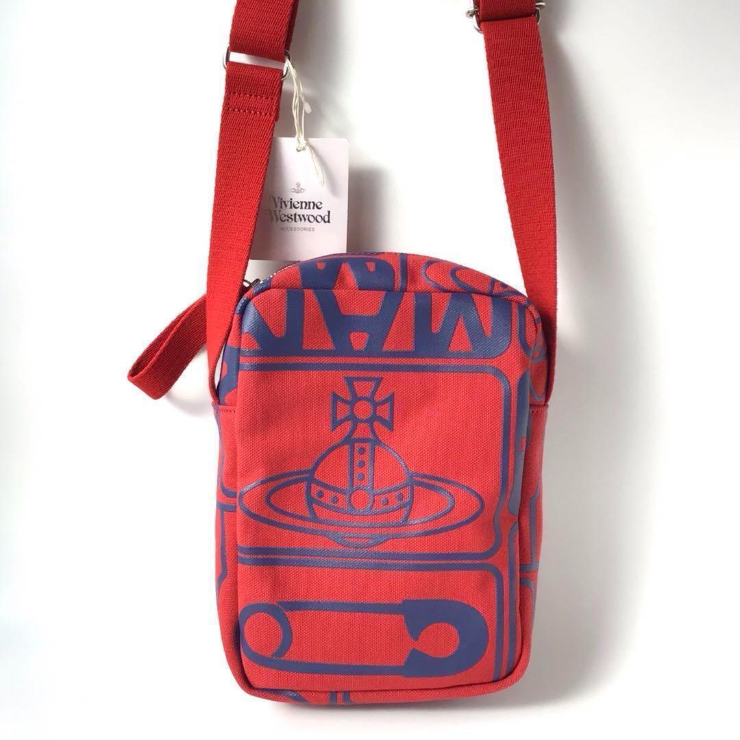 新品 ヴィヴィアンウエストウッド ショルダーバッグ レッド niko∞2525