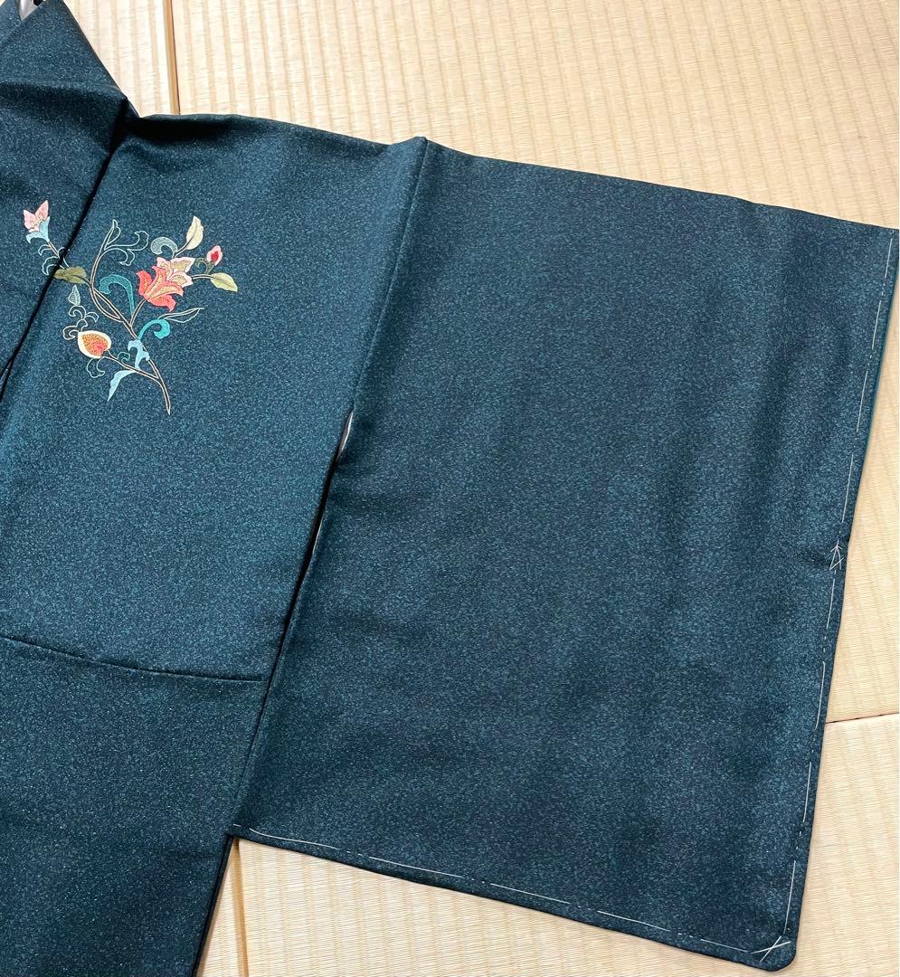 総刺繍 金通し 褐返色 訪問着 紋なし - メルカリ