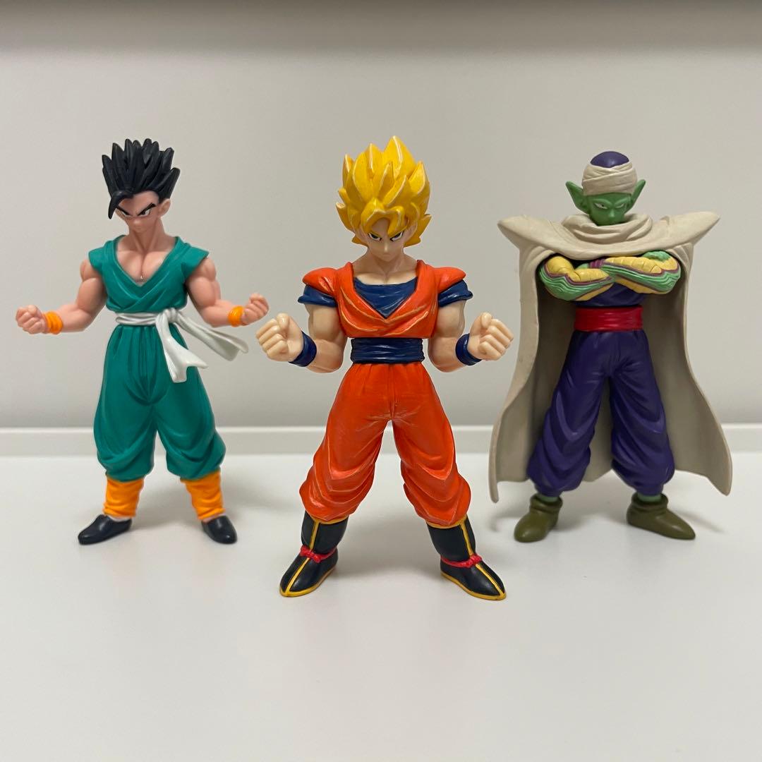 ドラゴンボール フィギュアセット 悟空 悟飯 ピッコロ 約9cm - メルカリ
