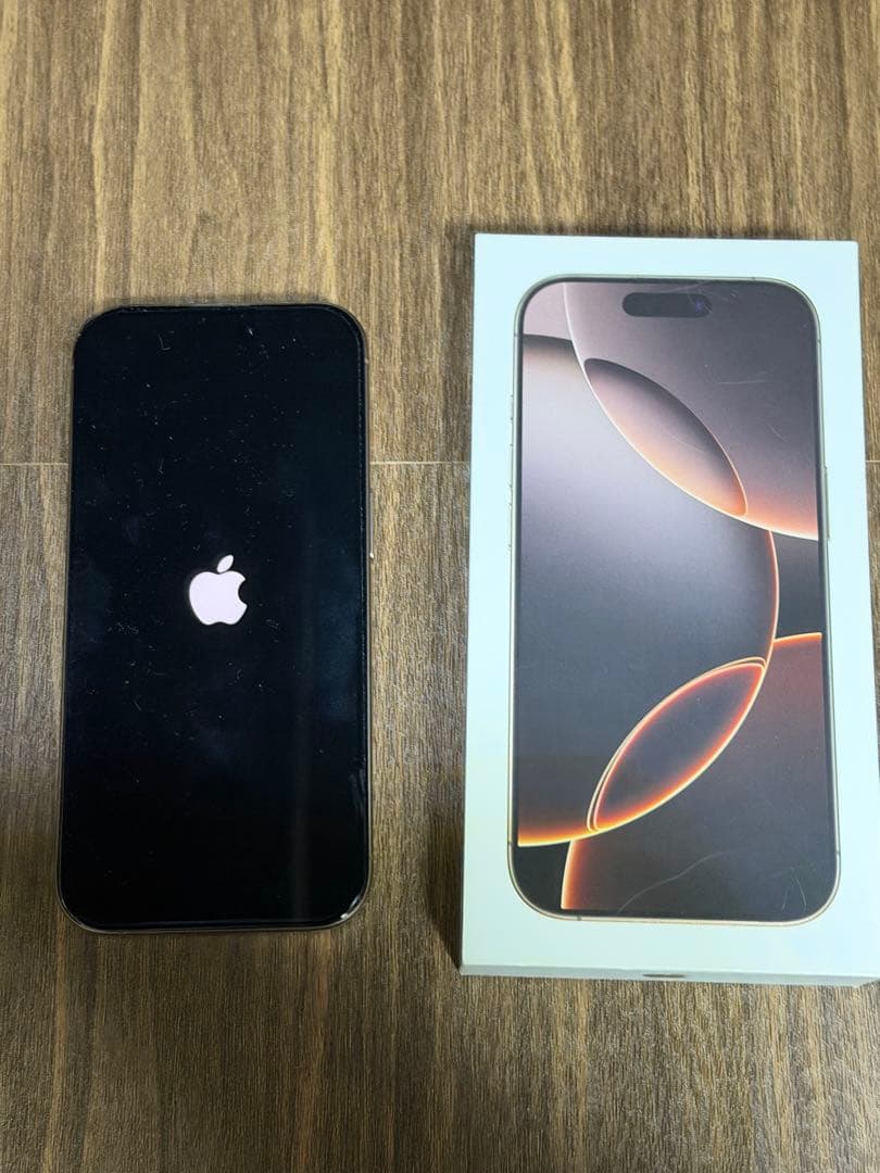 カイ【美品】iPhone16Pro 1TB デザートチタニウ iPhone ☆Appleストア版 国内正規SIMフリー iPhone16Pro 1TB デザート