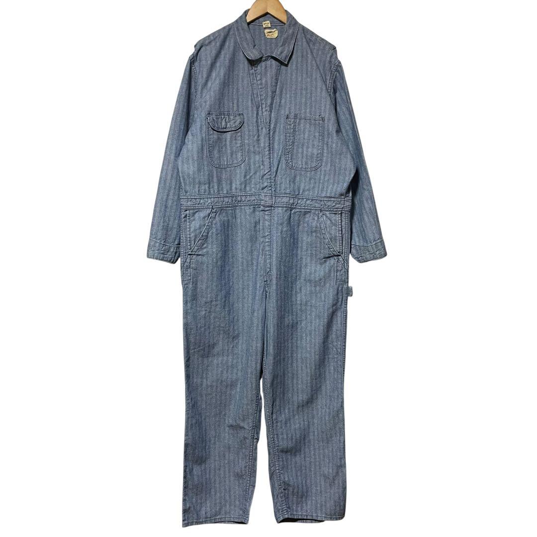 60s ヴィンテージ BIGBEN レア ヘリンボーン つなぎ オールインワン