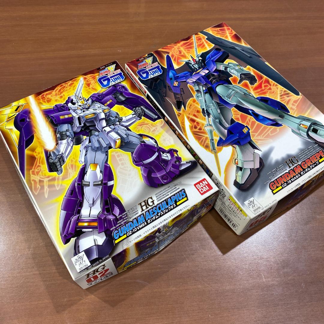 BANDAI ガンダムW ガンダムグリープ・ガンダムアスクレプオス 旧