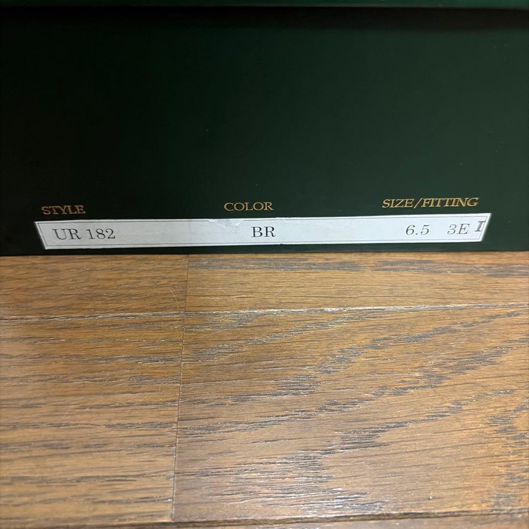 ユニオンインペリアル　ブラウン 6.5 3E 24.5cm