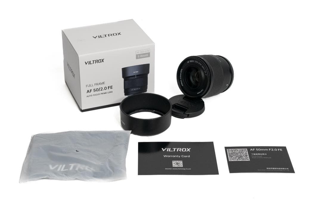 VILTROX AF 50mm F2 Eマウント フルサイズ レンズ Viltrox AF 50mm F2.0 AIR フルサイズ FE ソニーEマウント – viltrox-shop