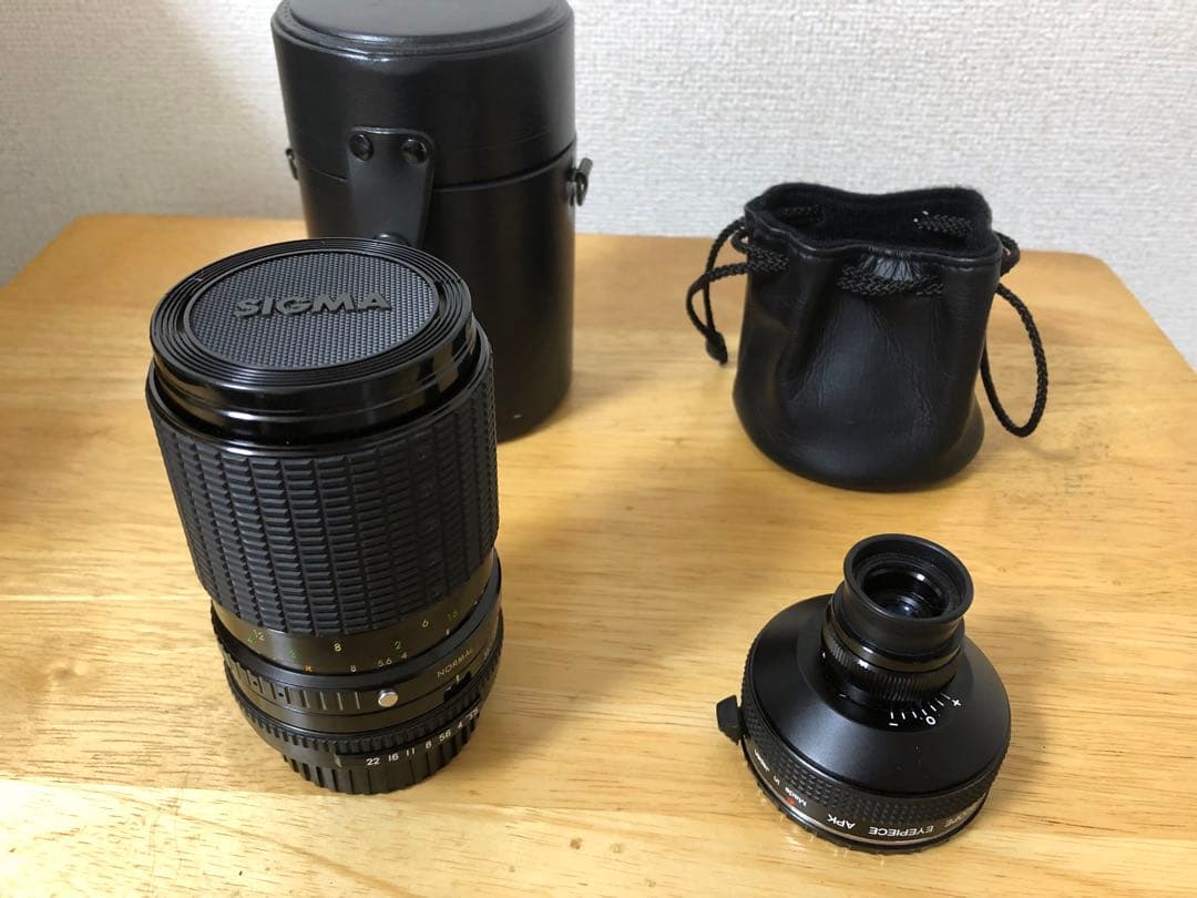 SIGMA zoom αⅡ 望遠レンズ　Kenko スコープ　セット　収納袋付き アウトレット】【即配】 V-TEXスコープセット V-TEX-7532M ケンコー