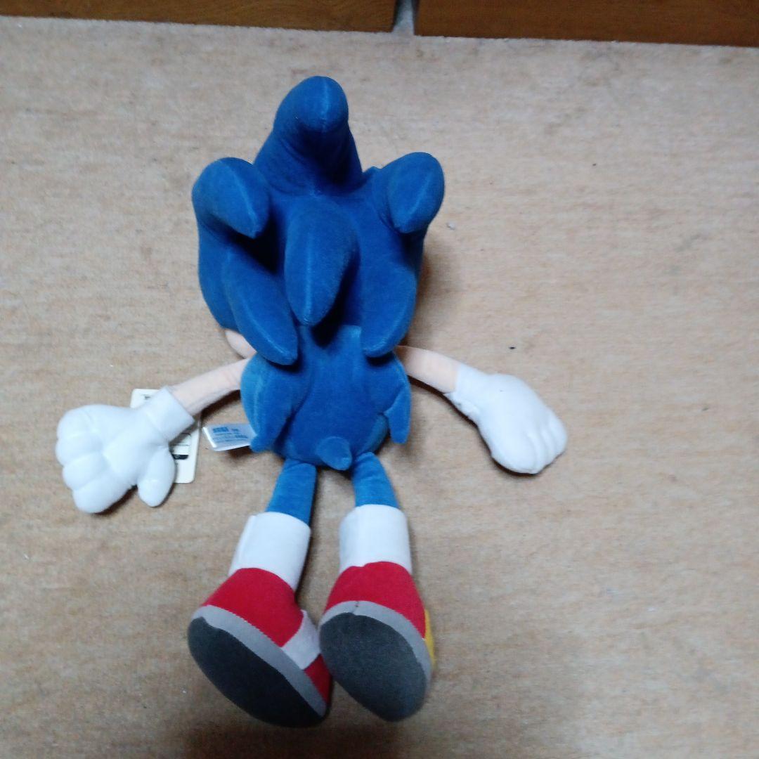 ソニック ザ ヘッジホッグ SONIC スーパージャンボ ぬいぐるみ SEGA