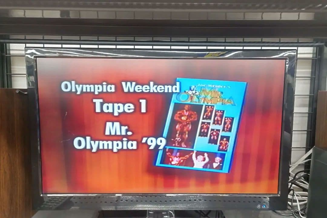 ミスター オリンピア VHS 1999年 ラスベガス 動作確認済