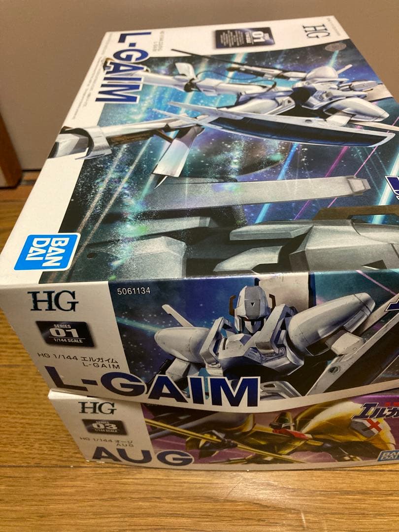 HG 1/144 エルガイム オージ AUG & L-Gaim プラモデルセット