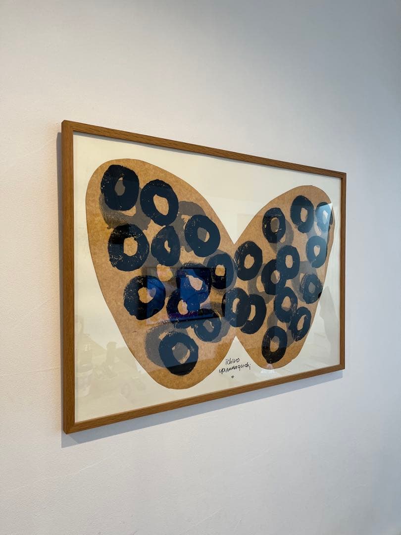 <期間限定値下げ‼️>山口一郎 絵 / 原画　蝶々 Lサイズ 山口一郎 絵 / 蝶々 / LLサイズ | インテリアショップ FORMS