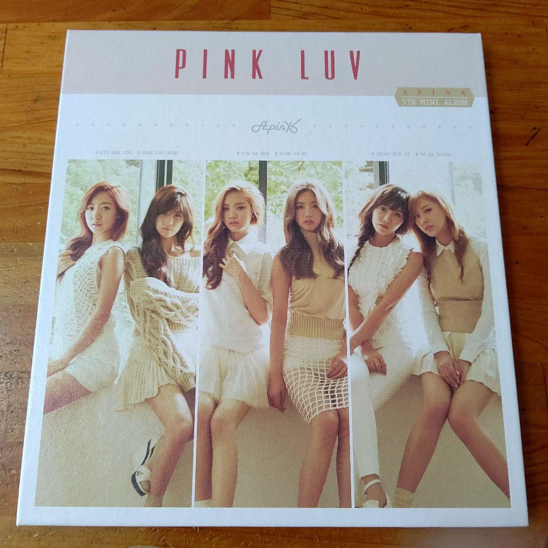 Apink 直筆サイン入りCD Apink 10th Mini Album Self Autographed Signed CD Photocards Great