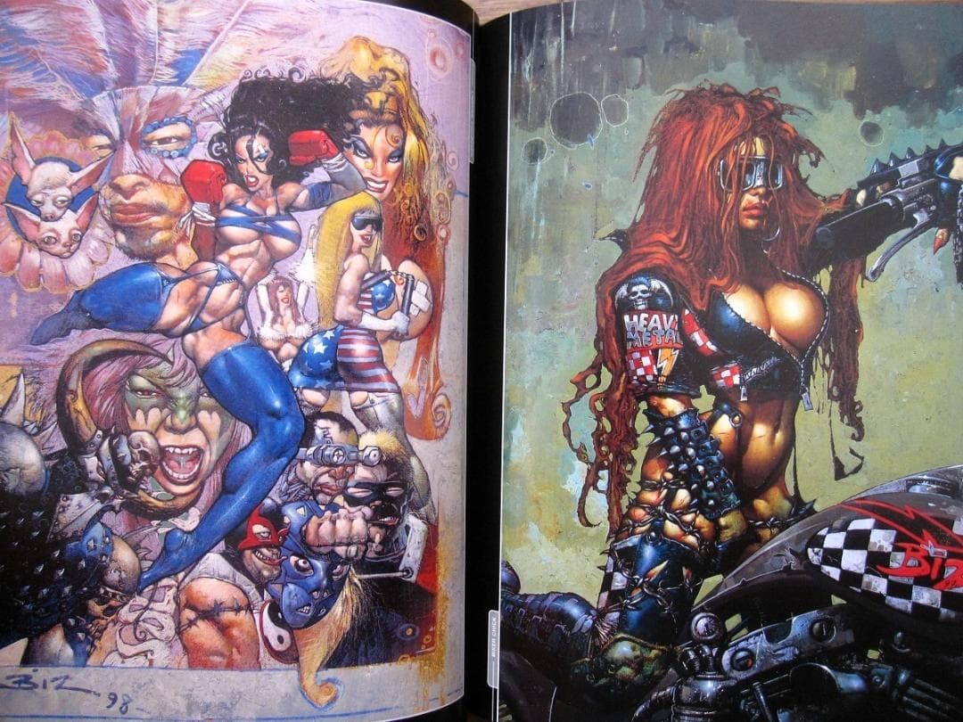 画集 The Art of Simon Bisley サイモン・ビズレー - メルカリ