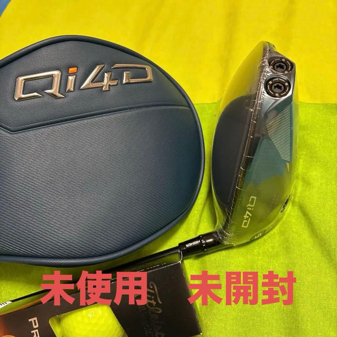 Qi4D ドライバー　9° MR60S シャフト TaylorMade（テーラーメイド） Qi4D ドライバー REAX MR60 シャフト