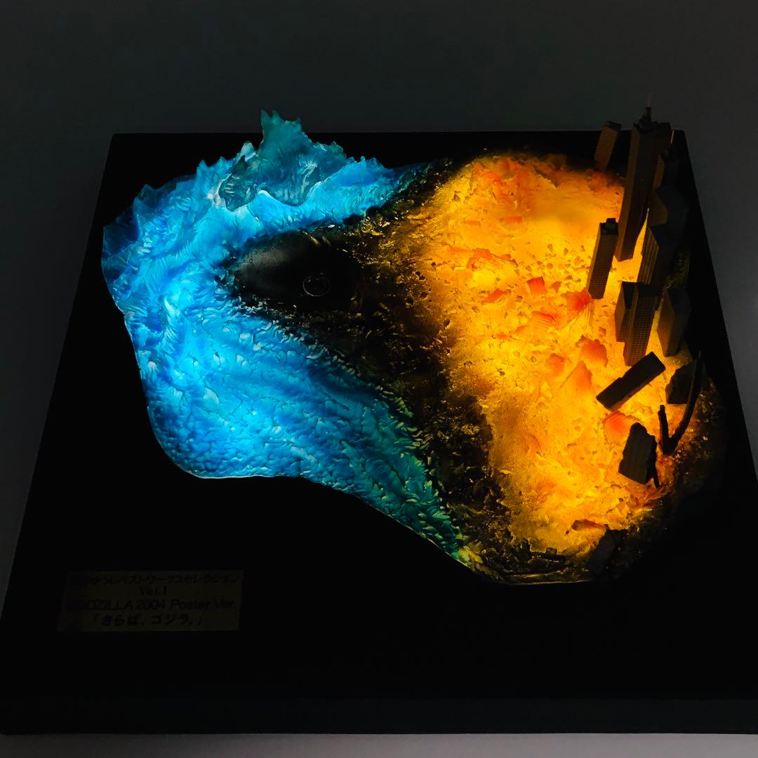 リアルマスターコレクション 酒井ゆうじ ゴジラ(2004) ポスター 少年