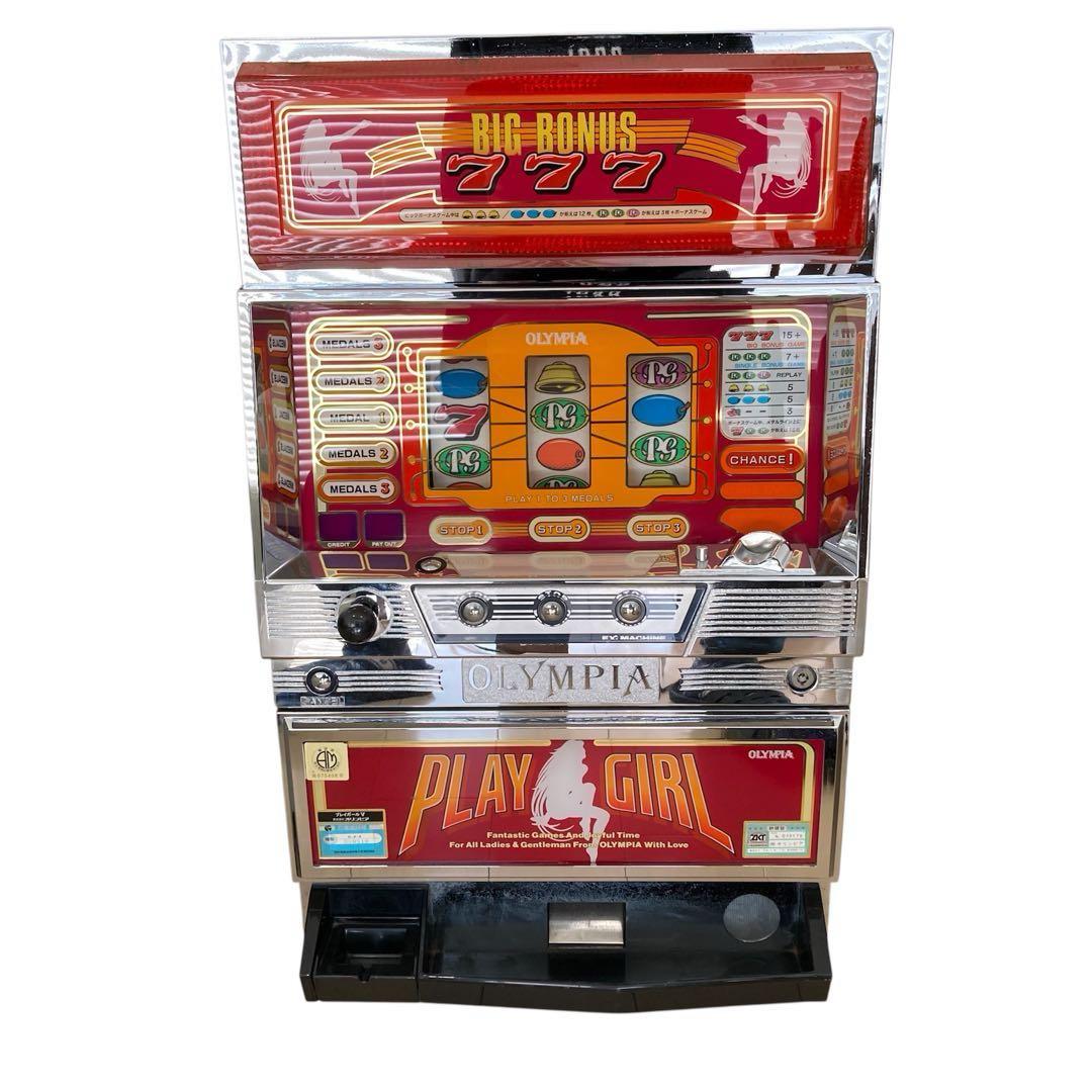 P*P様 オリンピア　プレイガールV ４号機　レトロ台　ジャンク品　スロット実機 P*P様 オリンピア プレイガールV 4号機 レトロ台 ジャンク品 スロット