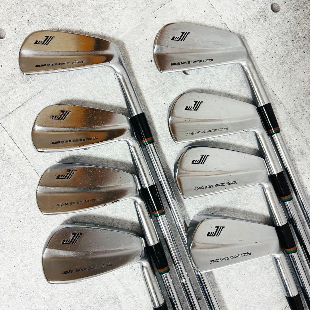 超希少 ジャンボ尾崎 MTN III リミテッドエディション アイアン 9本