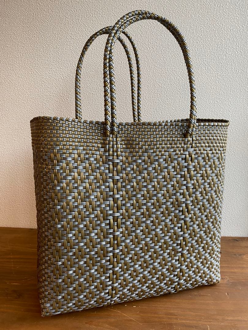 G774-L2-Lサイズ メキシコ オアハカ メルカドバッグ - メルカリ