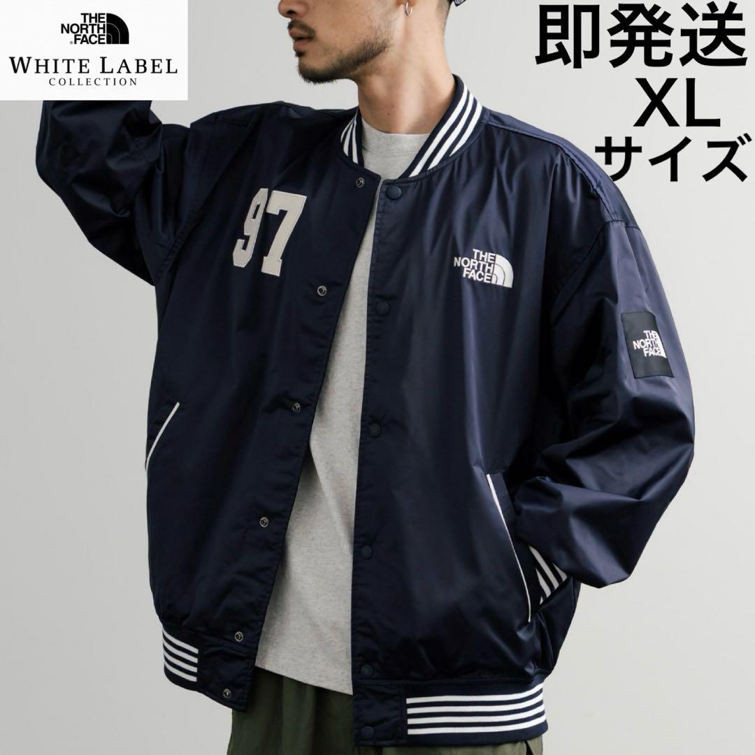 新品 THE NORTH FACE SPORTY BOMBER スタジャン XL 日本未展開モデル THE NORTH FACE ザ・ノースフェイス WHITE LABEL