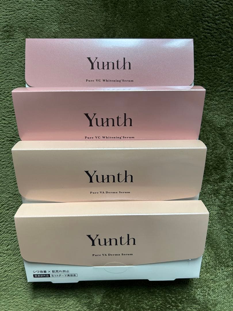 Yunth Pure VC & VA Divine Serum 28包セット ユンス 生VC美容液 28包+ 生VCクリーム 30g 本品 セット : Yunth Store