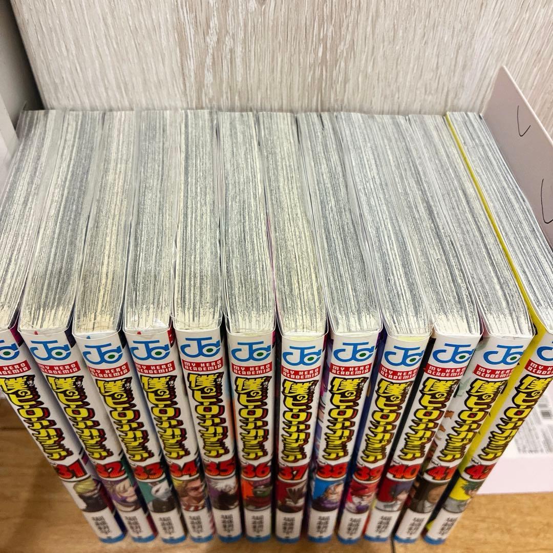 僕のヒーローアカデミア 31〜42巻 完結 マンガ 全12巻セット 全巻初版