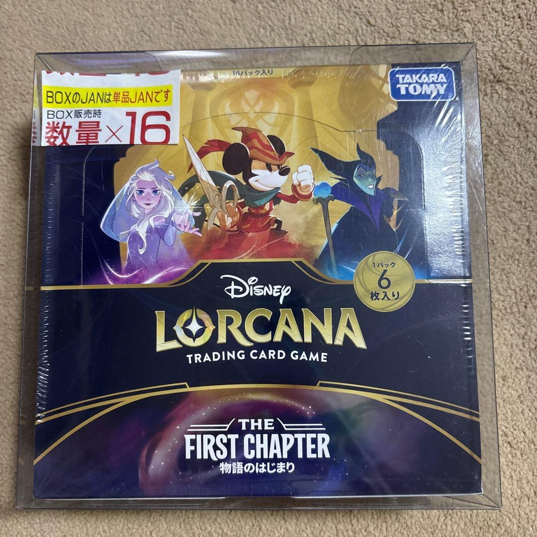 新品・未開封】ディズニー・ロルカナ TCG 日本語版 box 物語のはじまり