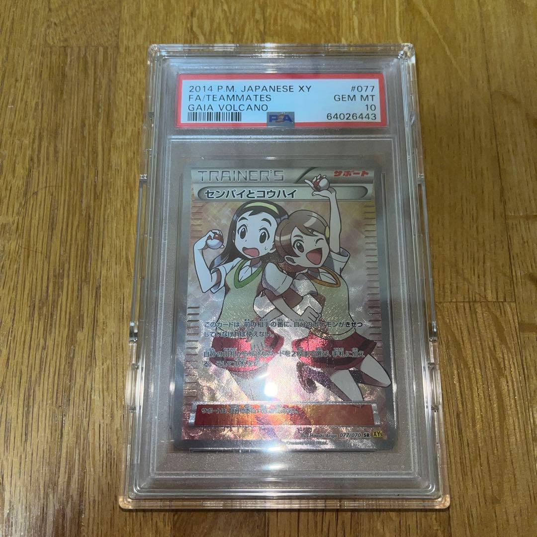 PSA10】センパイとコウハイSR(077/070)、XY、アンリミテッド