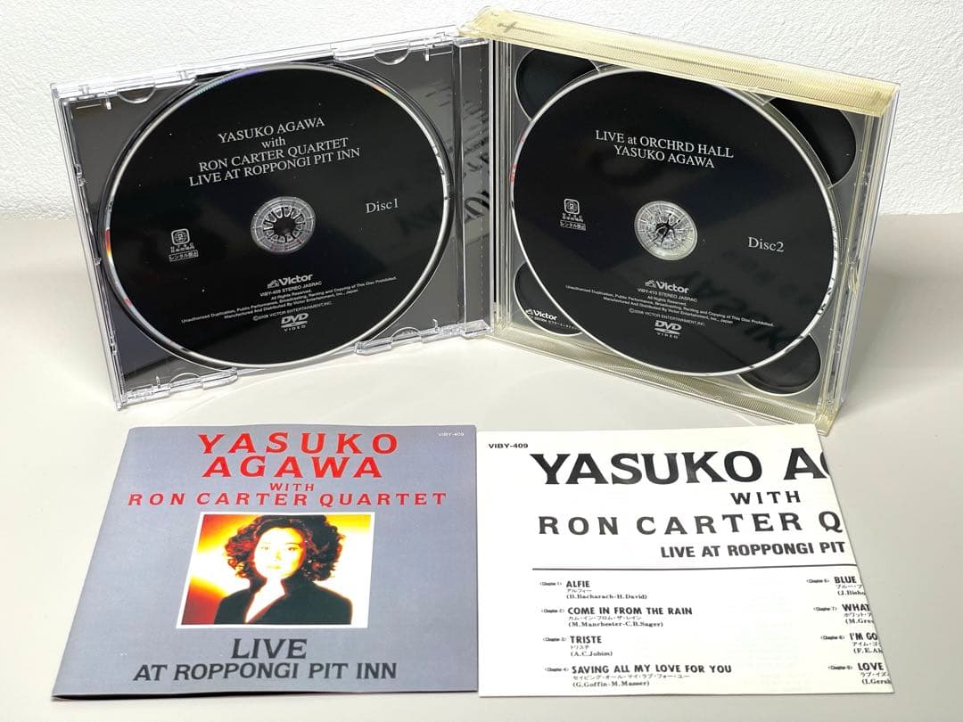 激レア DVD 阿川泰子 YASUKO AGAWA DEAR LIVE BOX - メルカリ