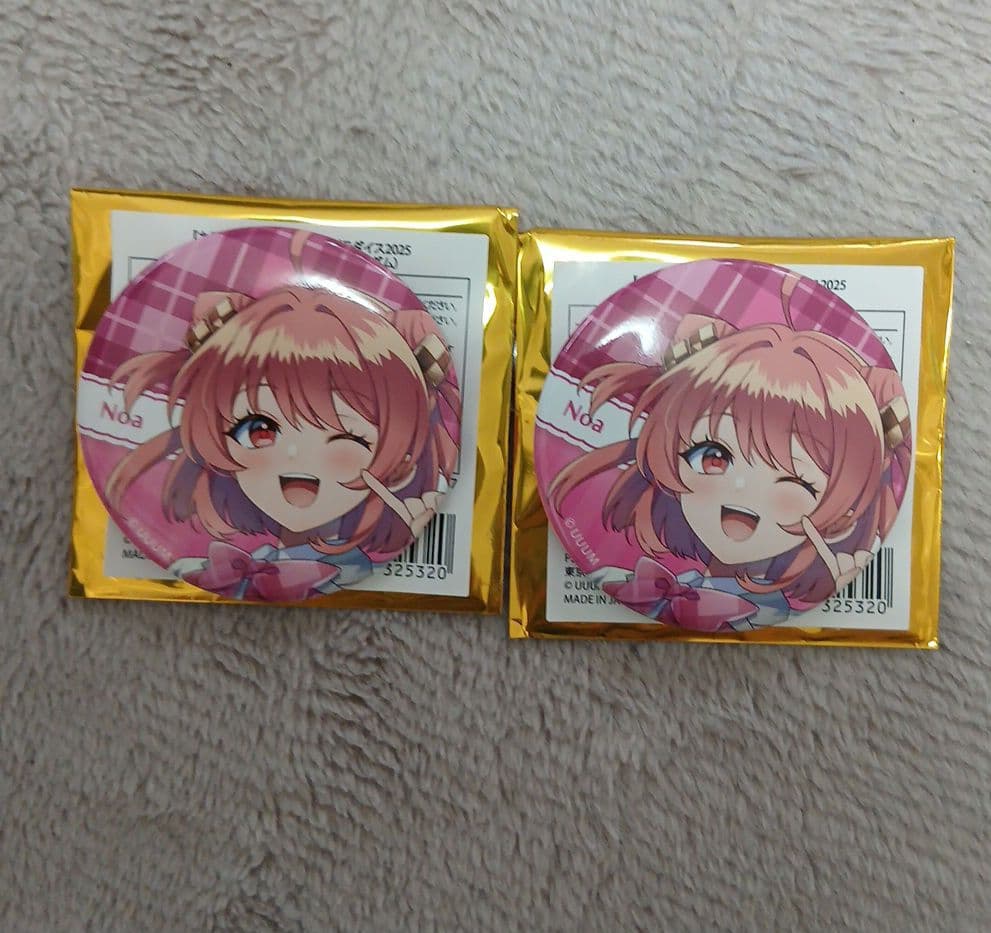 からぴち のあさん ピチパラ 缶バッジ 2点 - メルカリ