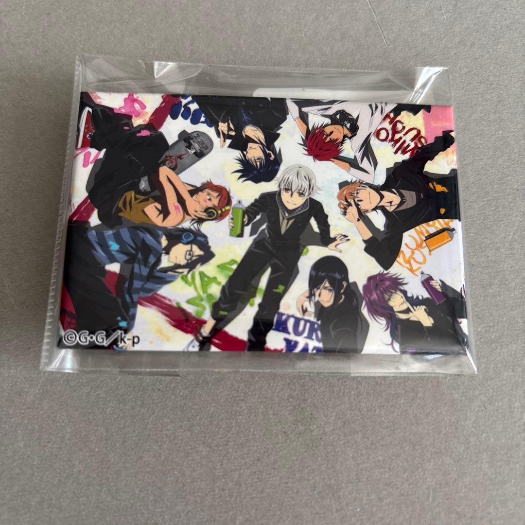 メモリアル缶バッジ シロ クロ 周防 宗像 八田 伏見 草薙 39番 アニメK