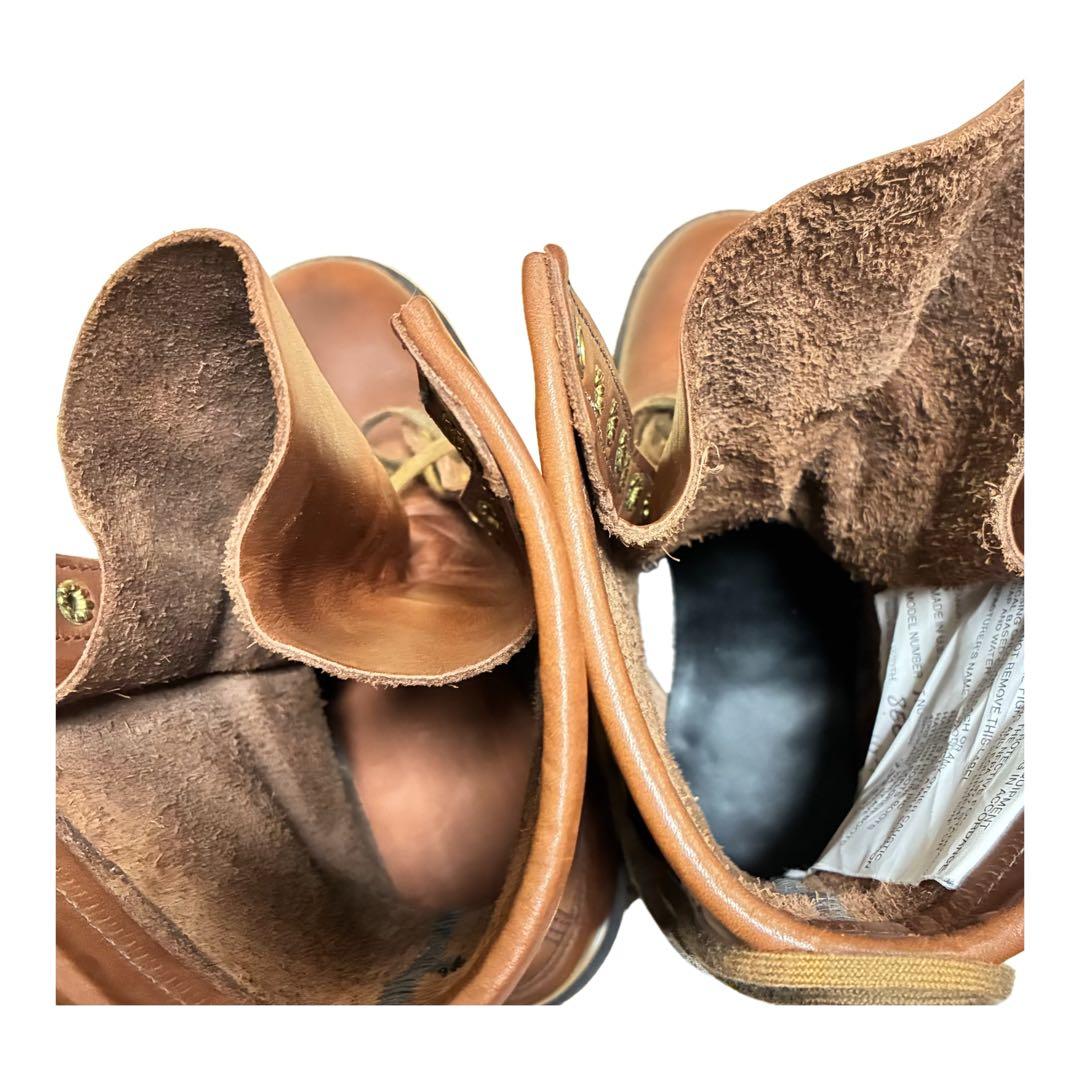 極美品✨HATHON✨ ロガーブーツ26cm ブラウン 8E - メルカリ