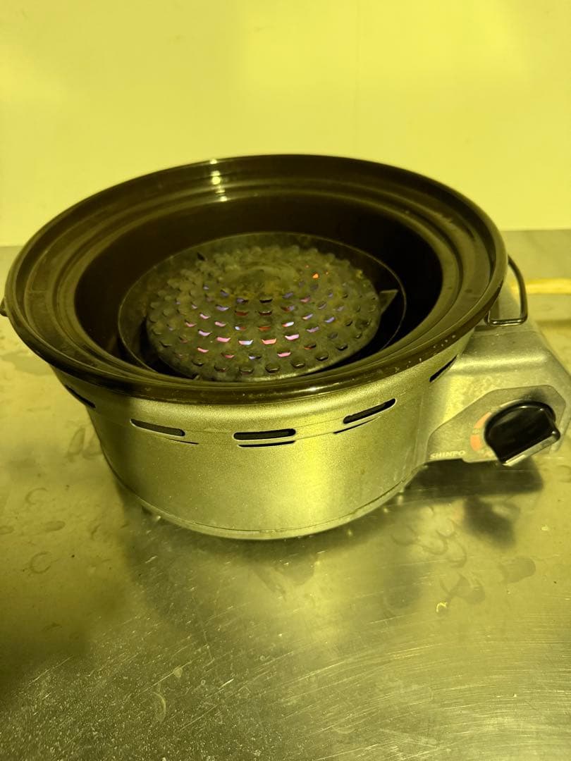 卓上コンロ SPRTⅡ プロパンガス アミ付き