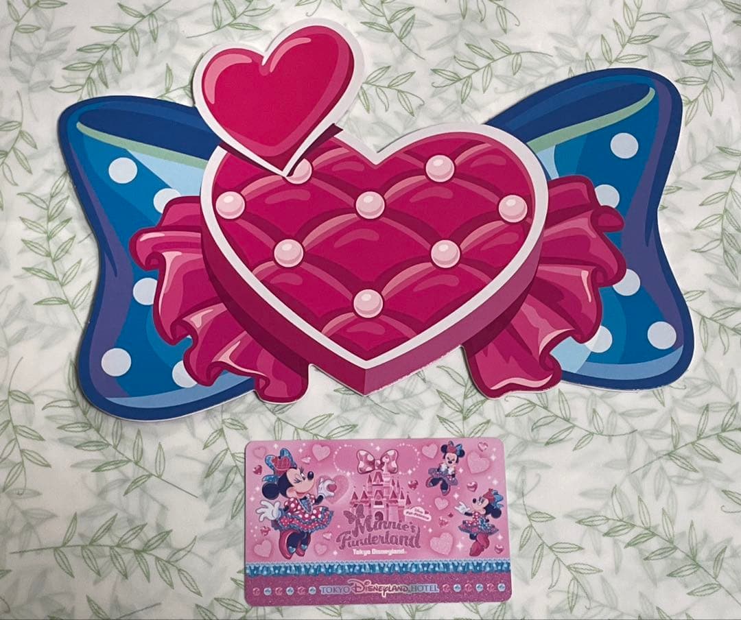 ミニー パルパル ファンダーランド ディズニーランドホテル カードキー
